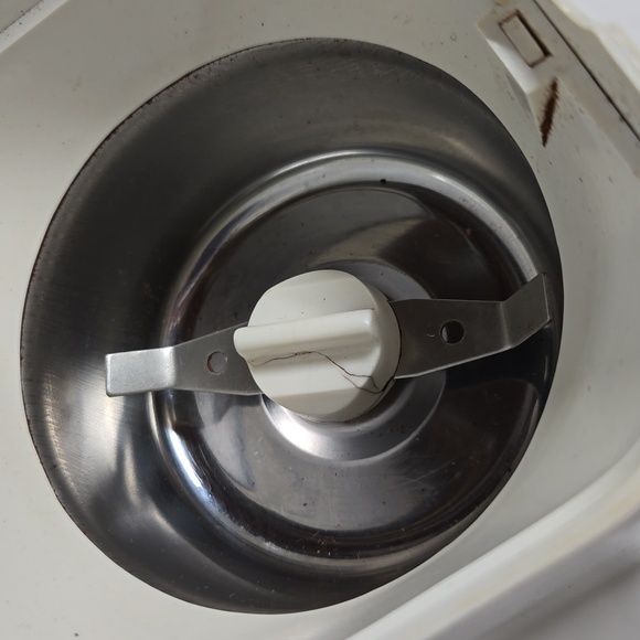 Vintage Otis Spunkmeyer Coffee Bean Grinder Electric USED Works Fun!! - Picture 5 of 12